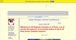 Desktop Screenshot of mscperu.org